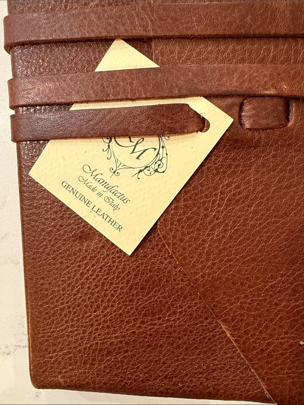 Manufactus leather bound journal